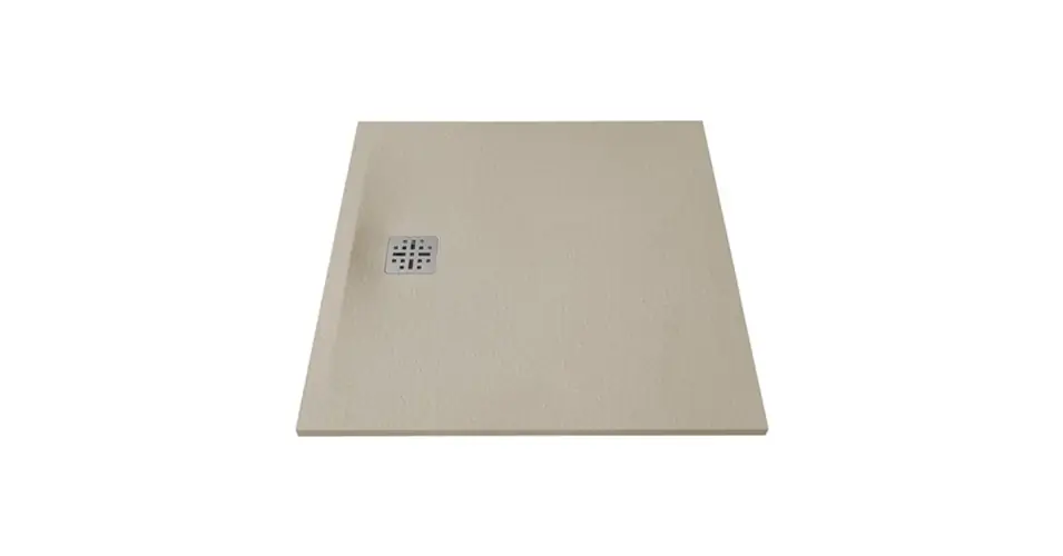Szezonális akció MARMY Dolomite zuhanytálca - 100×100 matt bézs (armani beige)